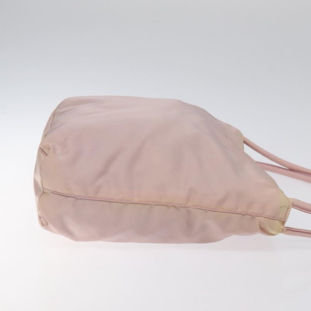 PRADA Shoulder Bag Nylon Pink Silver Auth - Picture 4 of 16
